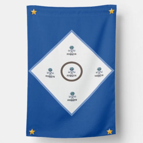 Weatherproof Personalized House Flag
