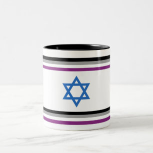 Weatherproof Personalized House Flag Two-Tone Coffee Mug