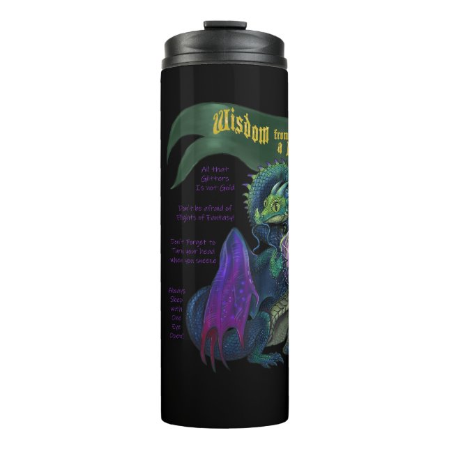 Weatherproof Personalized  Thermal Tumbler (Front)