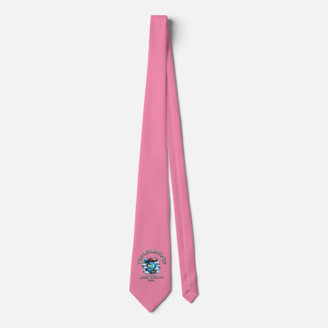 Weathers Wild Symphony. World Meteorological Day. Neck Tie (Front)