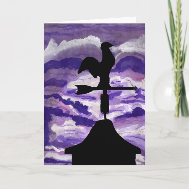 Weathervane Card (Front)