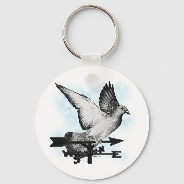 Weathervane Homer2 Keychain (Front)