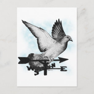 Weathervane Homer2 Postcard