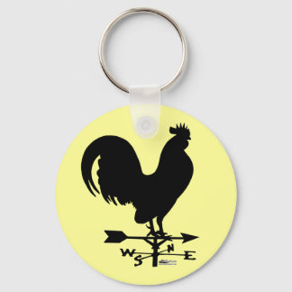 Weathervane Rooster Keychain
