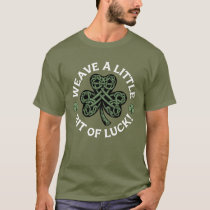 Weave a Little Bit of Luck - Celtic Knot Shamrock