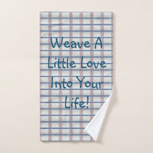 Weave Love Hand Towel