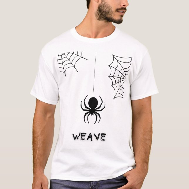 Weave of the Spider  T-Shirt Design (Front)