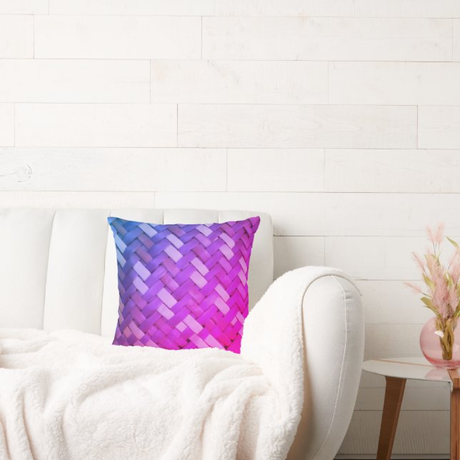 Weaved Harmony Throw Pillow (Couch)