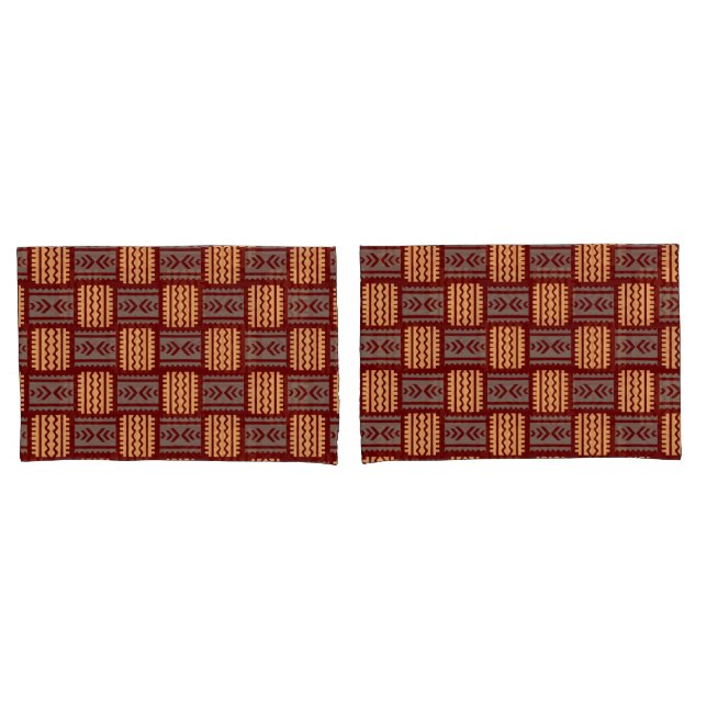 Weaved Pattern Pillow Case (Front-Set)