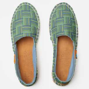 Weaved Stripe Espadrilles