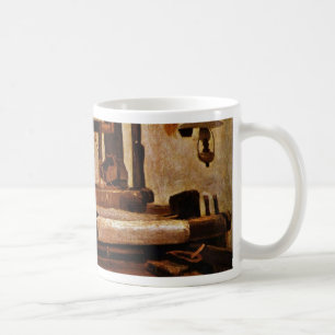 Weaver At The Loom By Vincent Van Gogh Coffee Mug