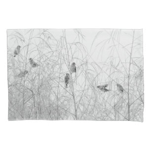 Weaver Birds Pillow Case