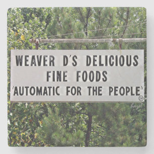 Weaver D's,Athens,Georgia,Marble Stone Coaster. Coaster