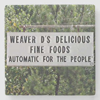 Weaver D's,Athens,Georgia,Marble Stone Coaster. Coaster