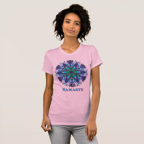 Weaver Namaste Kaleidoscope T_shirt