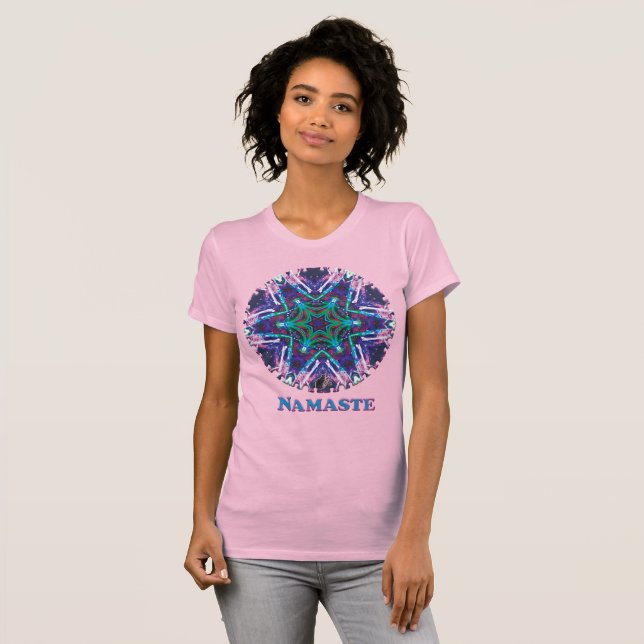 Weaver Namaste Kaleidoscope T-shirt (Front Full)