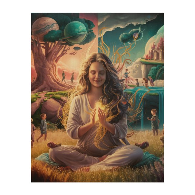 Weaver of Dreams - Happy Mother's Day Wood Wall Art (Front)