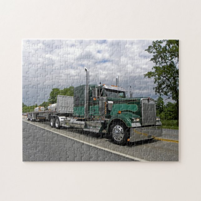 Weaver's Kenworth W900L Puzzle (Horizontal)