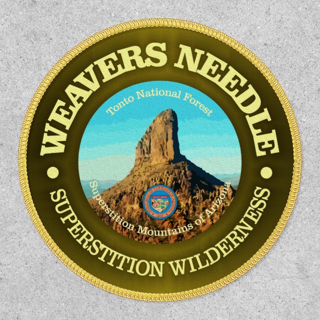 Weavers Needle  Patch (Front)