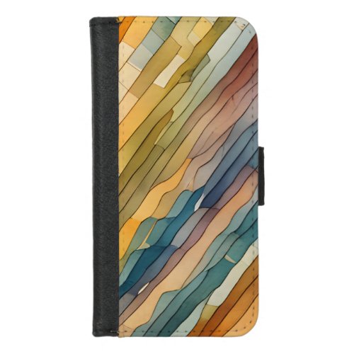 Weaves of Light Tapestry iPhone 87 Wallet Case