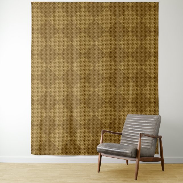 WEAVING ART VINTAGE WOVEN STYLE  TAPESTRY (In Situ)
