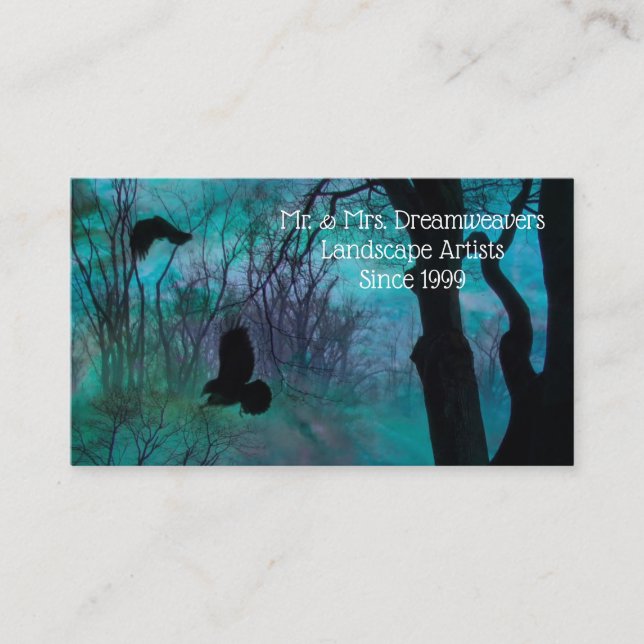 Weaving Dreams Business Card (Front)