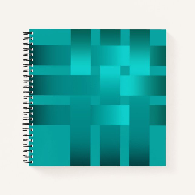 Weaving, ribbons , satin notebook (Front)