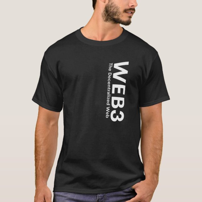 Web3 Crypto Internet3 0 Blockchain Nft Defi Metave T-Shirt (Front)