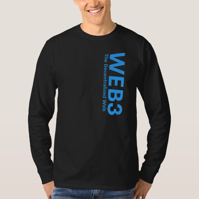 WEB3 Crypto Internet3 0 Blockchain NFT DeFi Metave T-Shirt (Front)