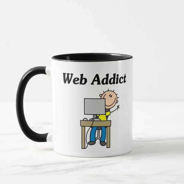 Web Addict Mug (Left)