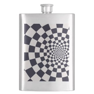 Web Checker Spiral Illusion Flask