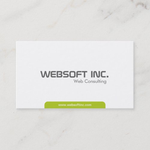 Web Consulting - business cards