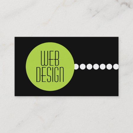 Web Design Business Cards
