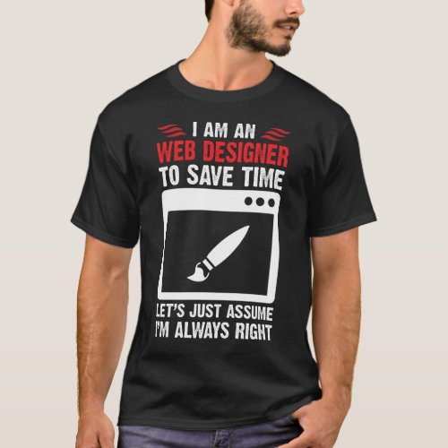Web Designer T_Shirt