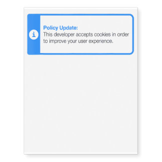 Web Developer - Accept Cookies Temporary Tattoos