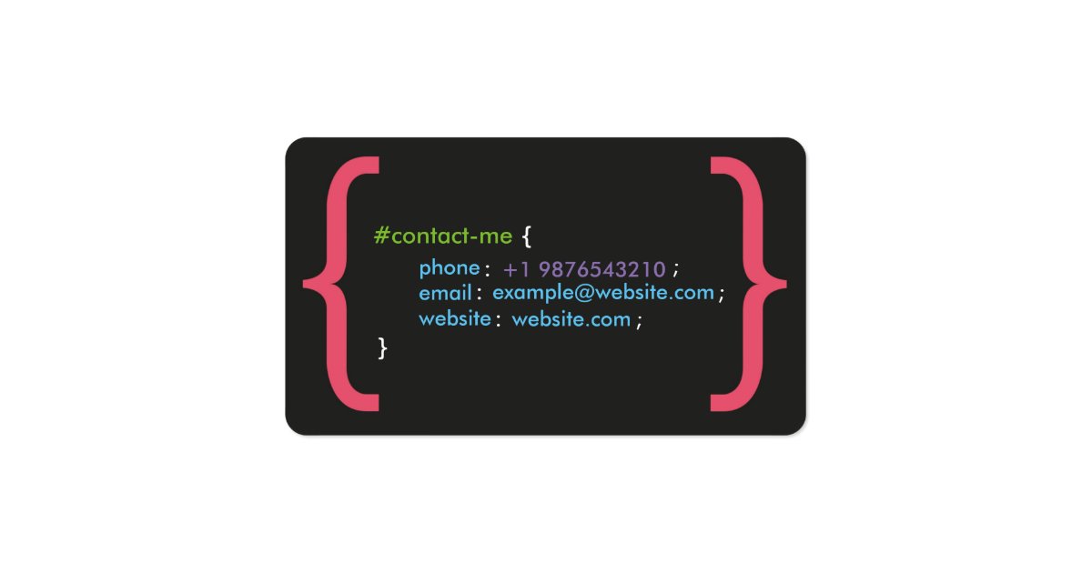 New 20 Zazzle Business Card