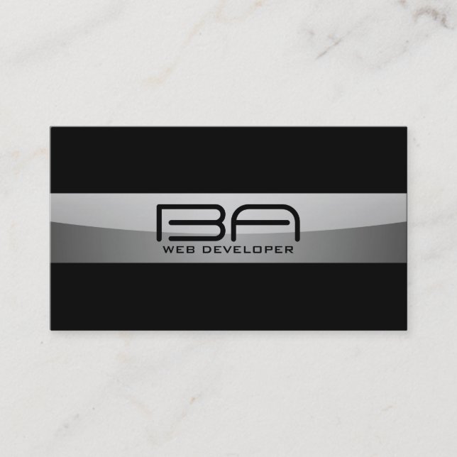 Web Developer - Business Cards (Front)