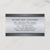 Web Developer - Business Cards (Back)