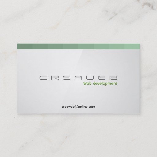 Customizable Web Developer - Business Cards