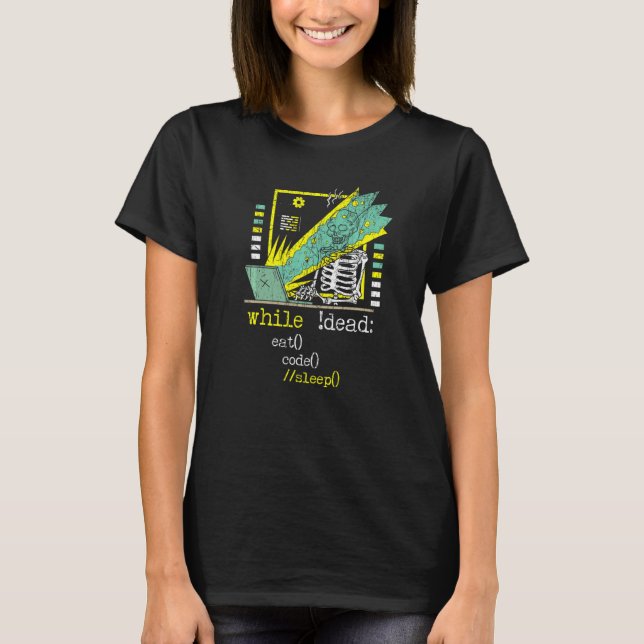 Web Developer IT Guy Computer Website Development  T-Shirt (Front)