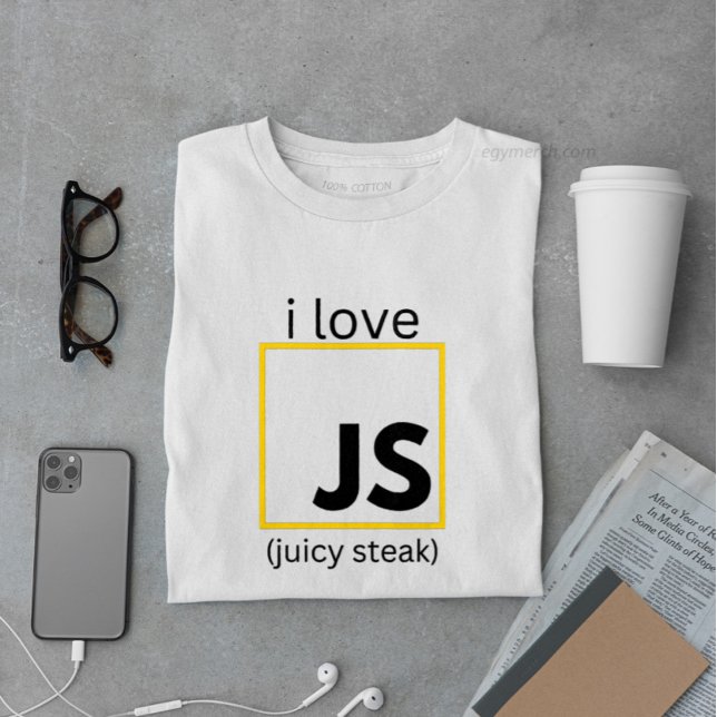 web developer JavaScript funny programming T-Shirt (Creator Uploaded)
