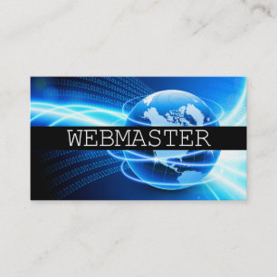 Web Developer Master Designer Computer Tech Business Card