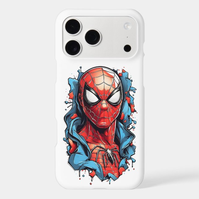 Web Hero Burst – Comic Style Case-Mate iPhone Case (Back)