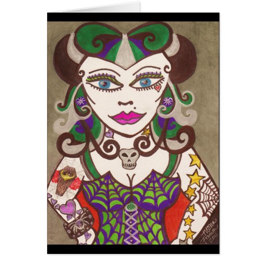 "Web Mistress" Cards (Front)
