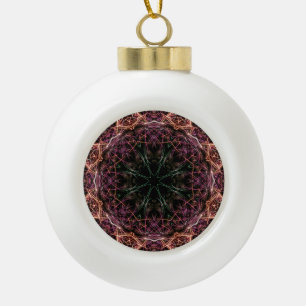 Web of Color Kaleidoscope Ornament