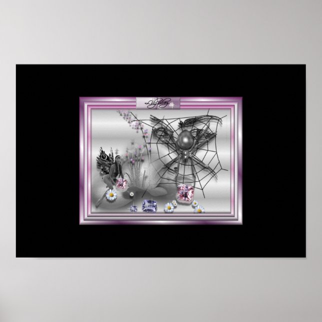 WEB OF DIAMONDS POSTER (Front)