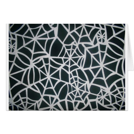 Web of Mystery: Delicate Trap - White Spider Web (Front Horizontal)