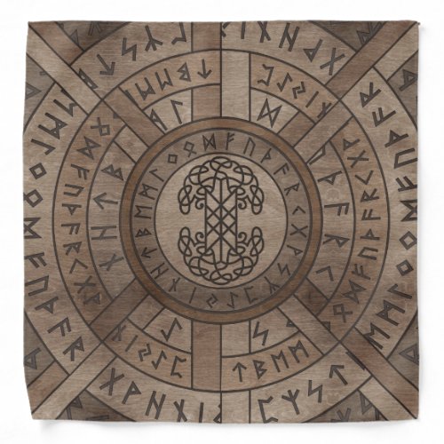 Web of Wyrd The Matrix of Fate and Tree of life Bandana