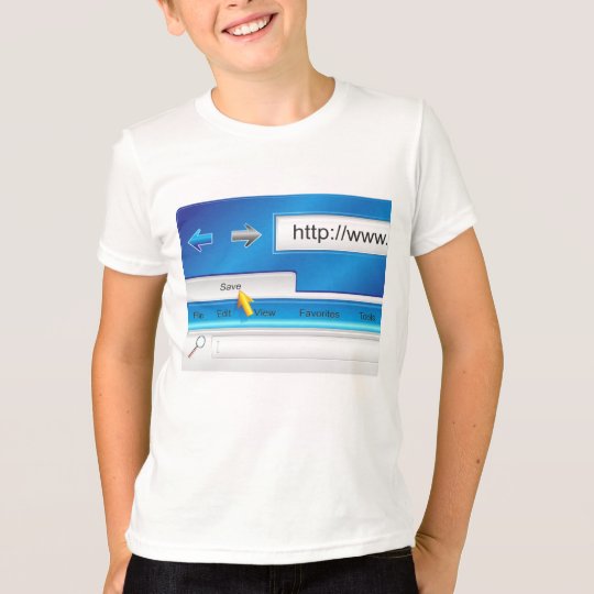 Web Page Browser T-shirt