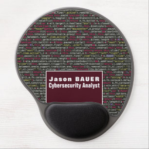 Web Script, Information Technology, Computer Gel Mouse Pad
